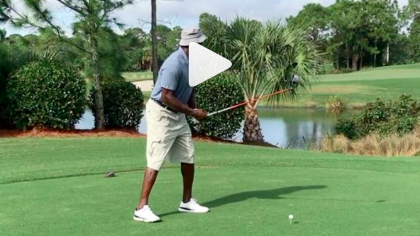 Watch: Michael Jordan's dodgy swing